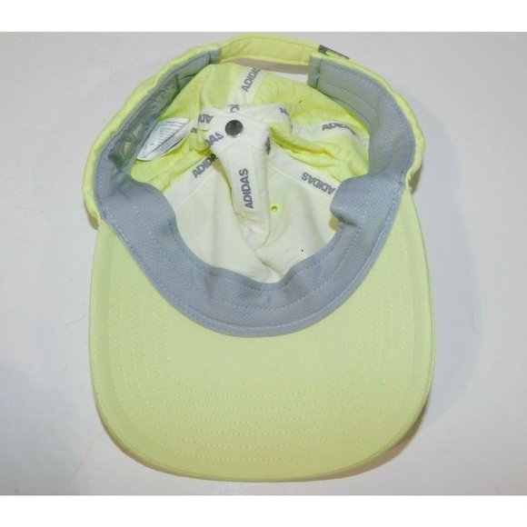 Adidas Novelty Womens Frozen Yellow Adjustable Golf Hat - Picture 5 of 9